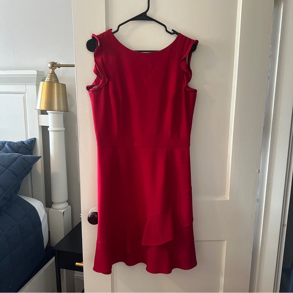 Brooks Brothers Size 8 red dress